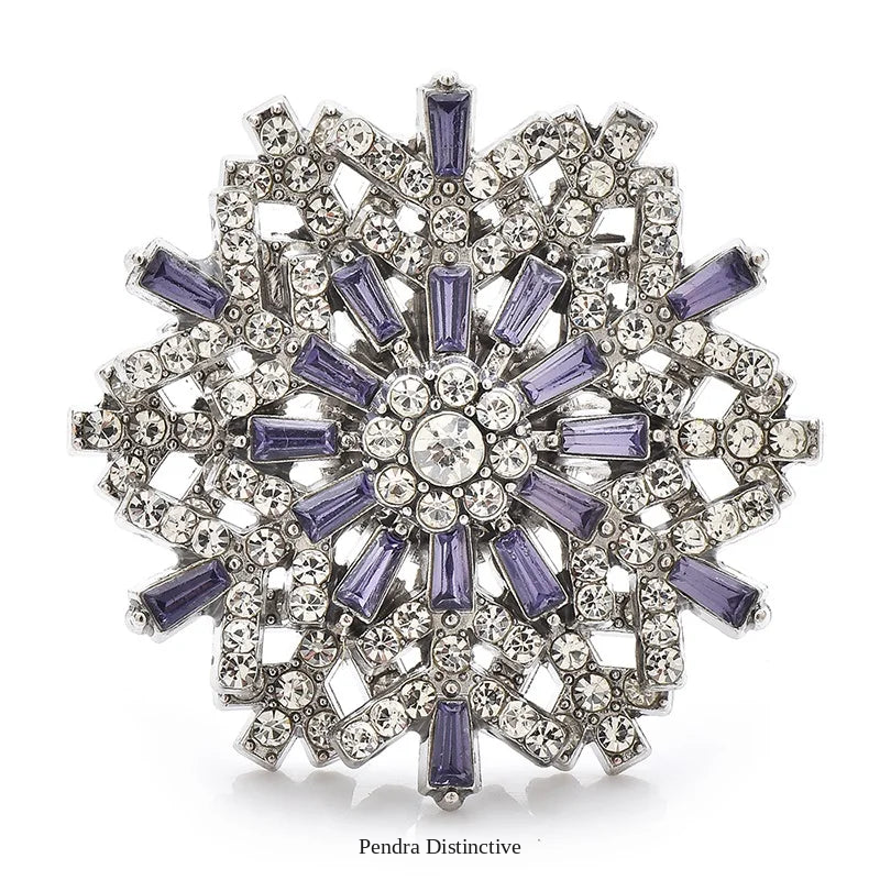 PENDRA Snowelle New Christmas Snowflake Brooch