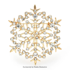 PENDRA Snowelle Snowflake Brooch