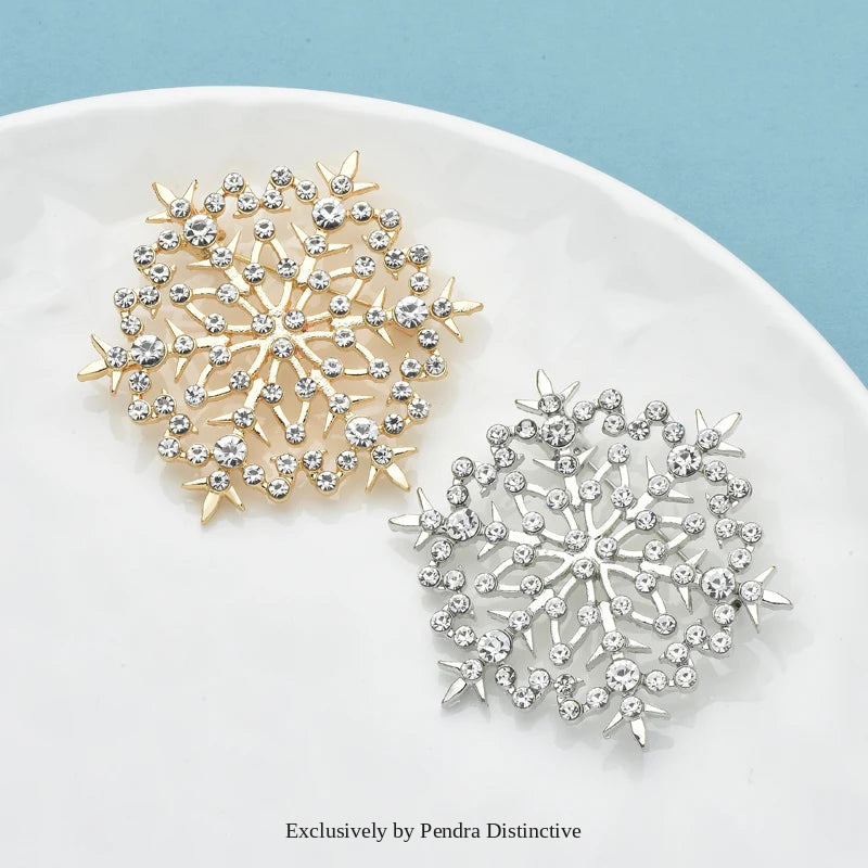 PENDRA Snowelle Snowflake Brooch