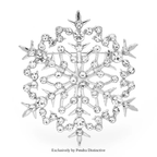 PENDRA Snowelle Snowflake Brooch
