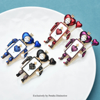 PENDRA Cute Spade Soldier Brooch