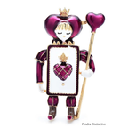 PENDRA Cute Spade Soldier Brooch