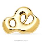 PENDRA Stainless Steel Art Cloud Brooch