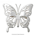 PENDRA Stainless Steel Butterfly Brooch
