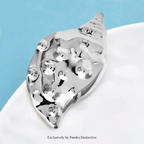 PENDRA Stainless Steel Conch Brooch