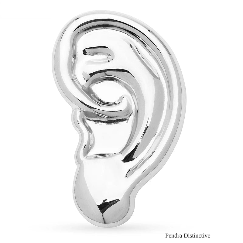 PENDRA Stainless Steel Ear Brooch