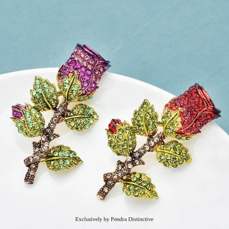 PENDRA Tulippa Shining Tulip Flower Brooch