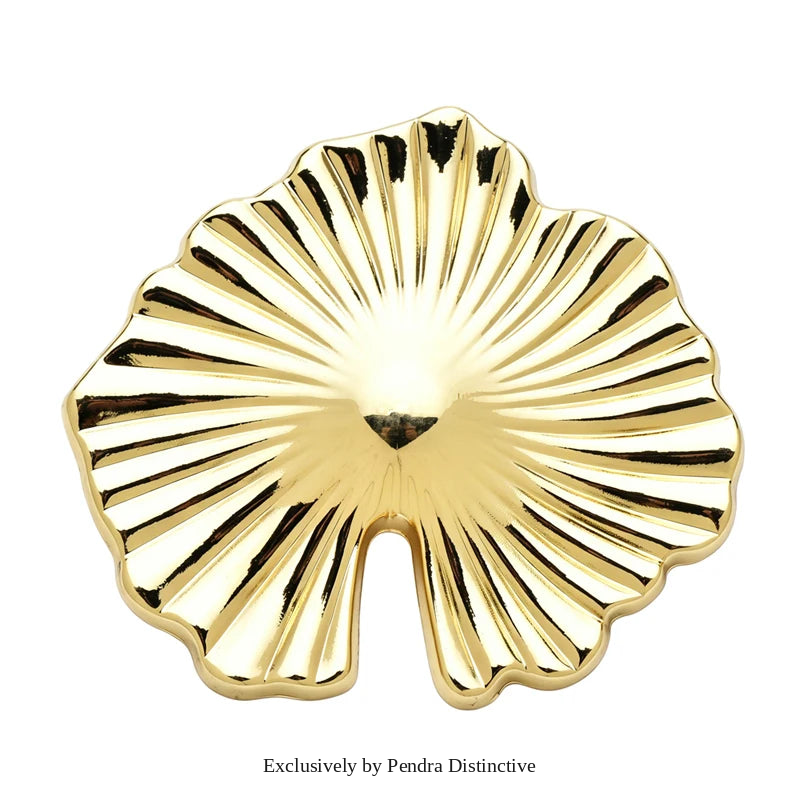 PENDRA Verdelle Leaf Brooch