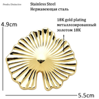 PENDRA Verdelle Leaf Brooch