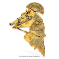 PENDRA Vintage Lovely Horse Brooch