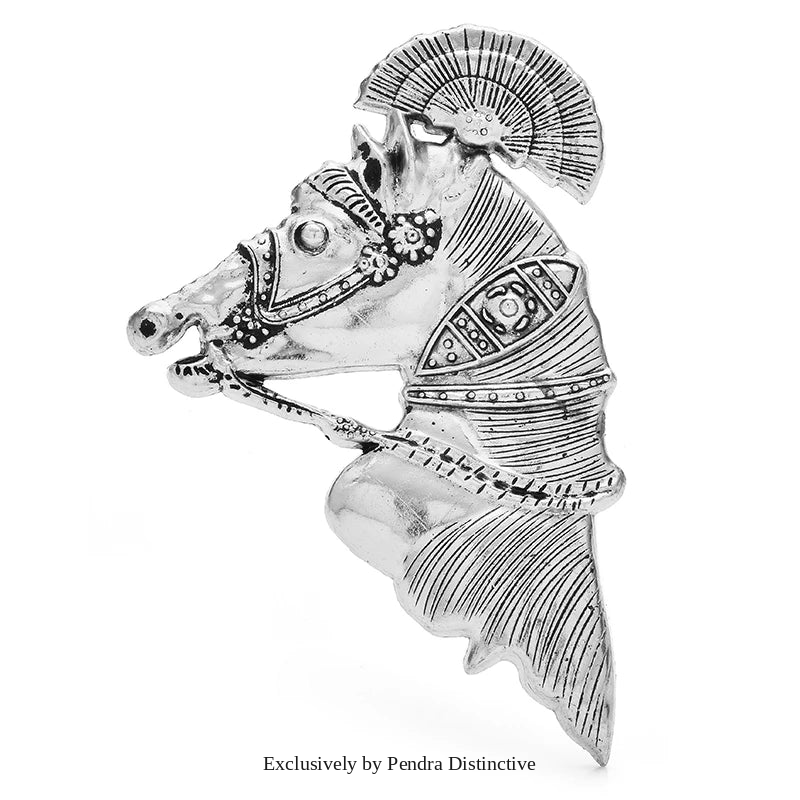 PENDRA Vintage Lovely Horse Brooch