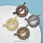 PENDRA Virelle Rhinestone Brooch