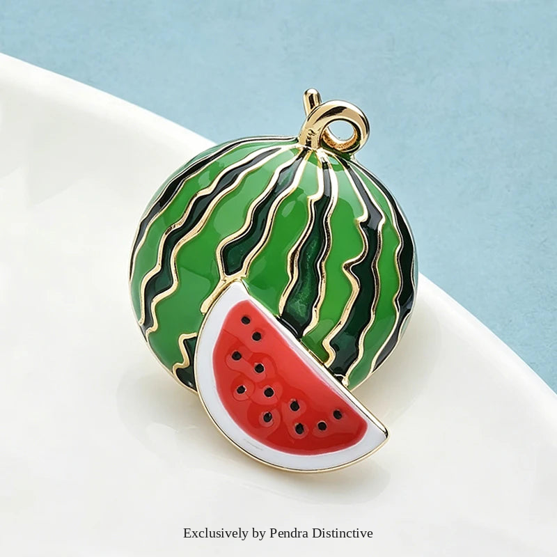 PENDRA Watermelia Cute Watermelon Brooch