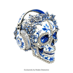 PENDRA Wear Headphone Skull Brooch