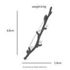PENDRA Willow Pearl Branch Flower Brooch