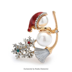 PENDRA Witch On a Sweep Brooch