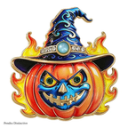 PENDRA Witchlight Pumpkin Lantern Brooch