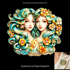PENDRA Zodiac Porcelain Animal Brooch